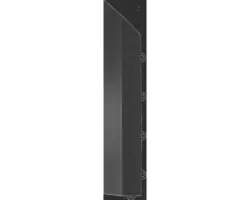 Eckteil florco WPC, A mit Ring, anthrazit