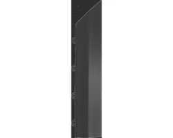 Eckteil florco WPC, B mit Ring, anthrazit