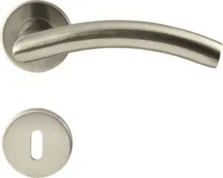 Rosettengarnitur BB Ivi edelstahl