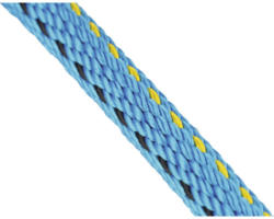 Seil Paraloc Mamutec Polyester blau/gelb/schwarz Ø 10 mm, Meterware