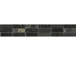 Glas Fliesenbordüre Made by Rako Carrara 4,8x30,0 cm beige