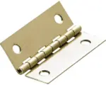 Hornbach Schmales Scharnier, vermessingt 40x25 mm, 20 Stück