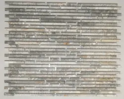 Natursteinmosaik Golden Vien 27,6x23,0 cm braun grau