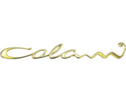 Dekoelement Colani VISIONS Schriftzug gold