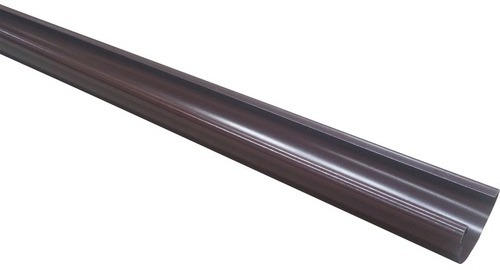 PRECIT Dachrinne Stahl halbrund Schokoladenbraun RAL 8017 NW 125 mm 2000 mm