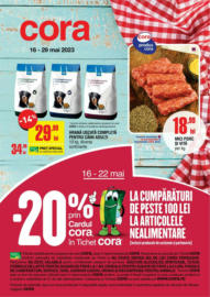 Catalog cora până în data de 29.05.2023