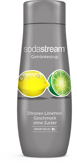 Sodastream Zitrone Limette ohne Zucker Sirup 440ml; Getränkesirup