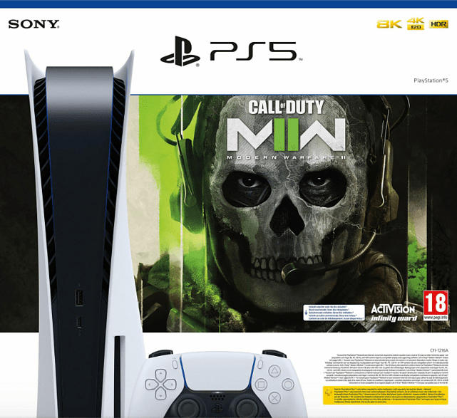 Sony PlayStation 5 Disc Edition 825 GB inkl. Call Of Duty Modern Warfare II; Spielekonsole----PlayStation 5