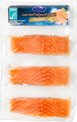 Portions de filet de saumon Laschinger, avec peau, Norvège, 375 g