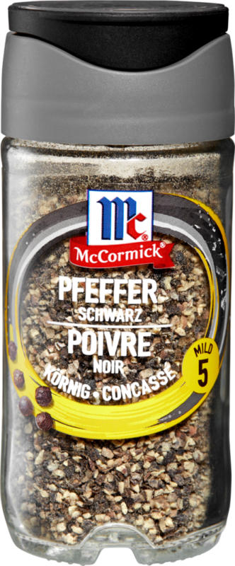 McCormick Pfeffer schwarz , körnig, 32 g