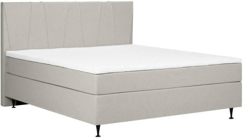 Boxspringbett Wels B: 163cm Beige