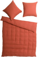 Pfister Federa per cuscino SEMPACH, cotone, terracotta, 50x70 cm