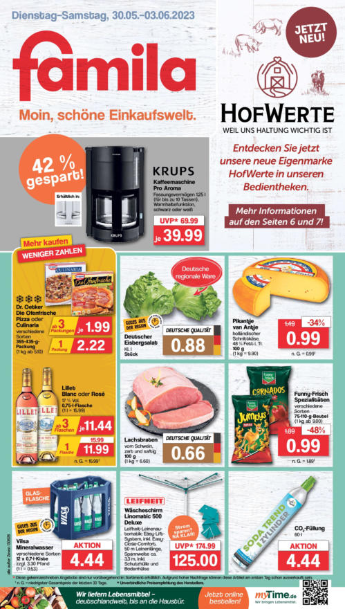 FAMILA Angebote ≫ Aktuelle Prospekte und Produkte online Nordwest