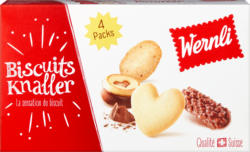 Biscuits Knaller Wernli , 4 paquets, 380 g