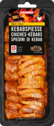 Denner BBQ Kebabspiesse, Poulet, mariniert, ca. 250 g, per 100 g