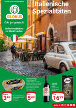 GLOBUS Markthalle Globus: OnlineFaltblatt Italien Food - bis 03.06.2023