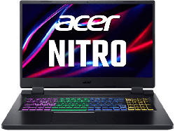 Acer Gaming Notebook Nitro 5, i7-12700H, 16GB RAM, 512GB SSD, RTX3060, 17.3 Zoll FHD, Win11 Home, Schwarz