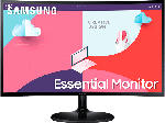 MediaMarkt Samsung Essential Monitor LS27C360EAUXEN Curved, FHD, 27 Zoll, 75Hz, 4ms, 250cd, VA-Panel, Schwarz - bis 10.06.2023