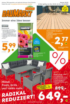 Globus Baumarkt - Sachsen gültig ab dem 29.05.2023