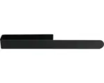 Hornbach Handtuchstange Form & Style starr 4,9x37x3,5 cm schwarz matt