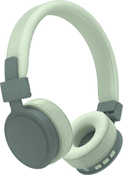 HAMA 184089 Bluetooth®-Kopfhörer "Freedom Lit", On-Ear, faltbar, mit Mikrofon, Grün; Bluetooth Kopfhörer