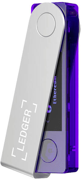 Ledger Nano X Hardware-Wallet, Kosmoslila; Hardware Wallet