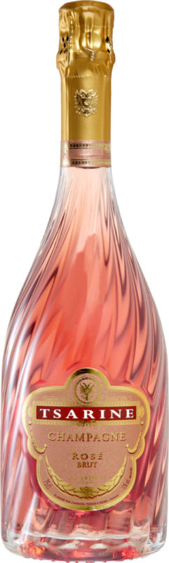 Tsarine Rosé brut Champagne AOC, con portafoglio, Francia, Champagne, 75 cl