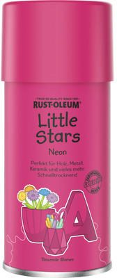 Little Stars Neon Sprühlack Tanzende Blumen hellrosa 150 ml