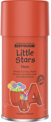 Little Stars Neon Sprühlack Mystische Flammen orange 150 ml