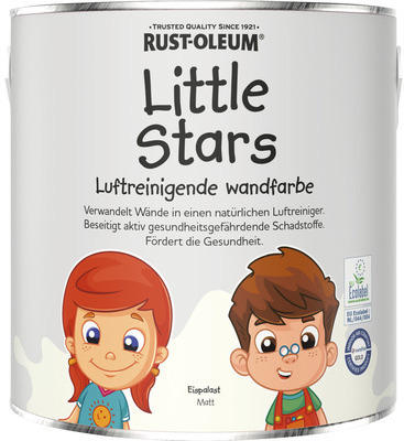 Wandfarbe Little Stars Eispalast weiß 2,5 L