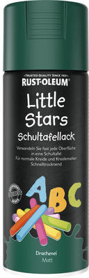 Little Stars Schultafellack Sprühlack Drachenei dunkelgrün 400 ml