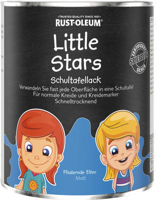 Little Stars Schultafellack Flüsternde Elfen blau 750 ml