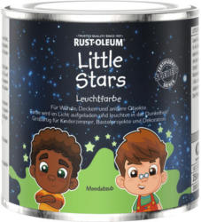 Little Stars Möbelfarbe und Spielzeugfarbe Leuchtfarbe Mondstaub hellgrün 250 ml