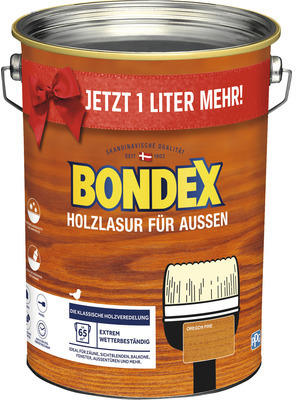 BONDEX Holzschutzlasur oregon pinie 5 l