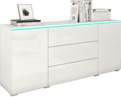 Sideboard Vera Weiss Hochglanz