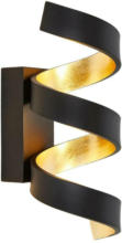 Möbelix LED-Wandleuchte Helix 3-Flammig 3 Helligkeitsstufen