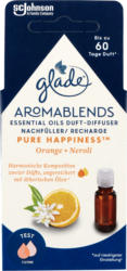 Glade E-Scented Oil Pure Happiness, Recharge, 17 ml