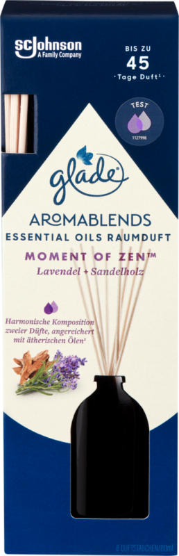 Glade Aromablends Oils Moment of Zen, 80 ml