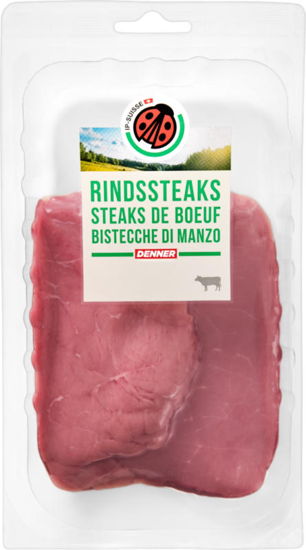Steaks de bœuf IP-SUISSE, 2 x env. 150 g, les 100 g