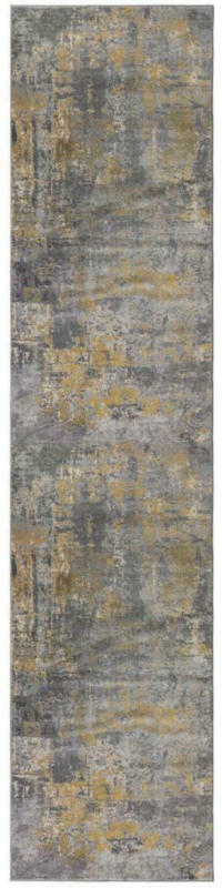 Teppich Gelb/Grau B: 300 cm
