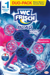 WC Frisch Blau Kraft-Aktiv Duftspüler Blütenfrische, 2 x 50 g