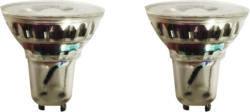 Xavax 112907 LED-Lampe, GU10, 350lm ersetzt 50W, Refl.lampe PAR16, Warmweiß, Glas, 2 St.; Leuchtmittel