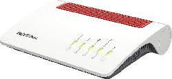 AVM WLAN Router FRITZ!Box 7590 AX, Wi-Fi 6, MU-MIMO, 4x Gigabit-LAN, IPv6, Mesh, DECT, Weiß