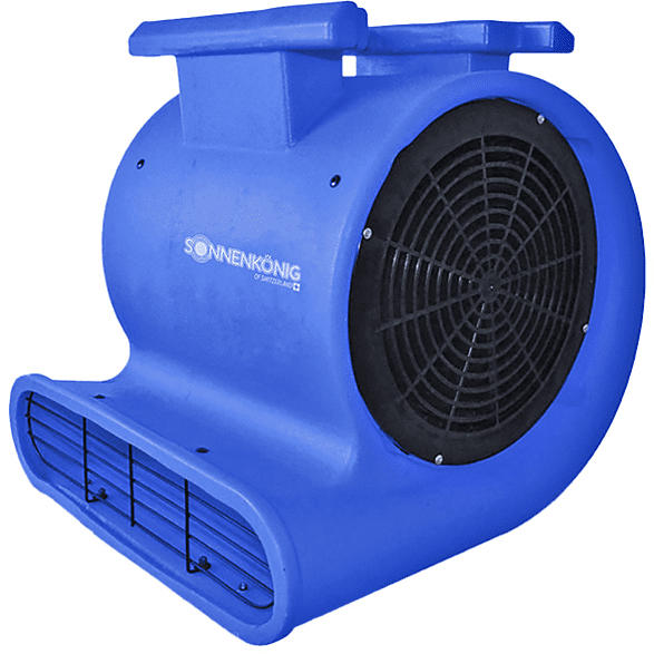 Sonnenkönig 10540412 Windmaschine (für Baustelle) Blau (1080 Watt)