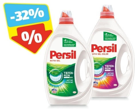 PERSIL Voll-/Colorwaschmittel, 50 Waschgänge