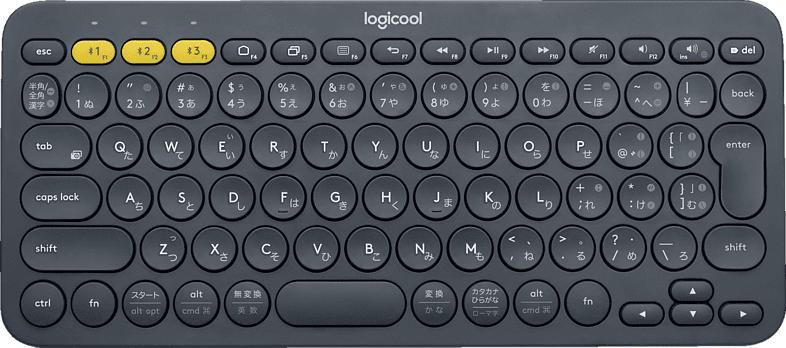 Logitech K380 Multi-Device Bluetooth Tastatur, dunkelgrau (920-007566); Bluetooth-Tastatur