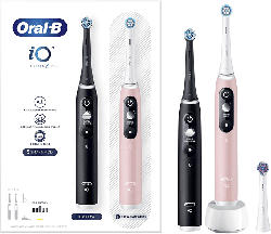 Oral-B iO Series 6 n DUO Elektrische Zahnbürste Black Lava + Pink Sand