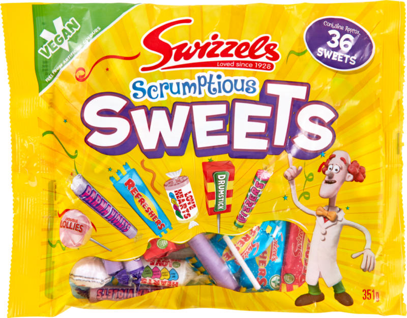 Swizzels Scrumptious Sweets , 351 g