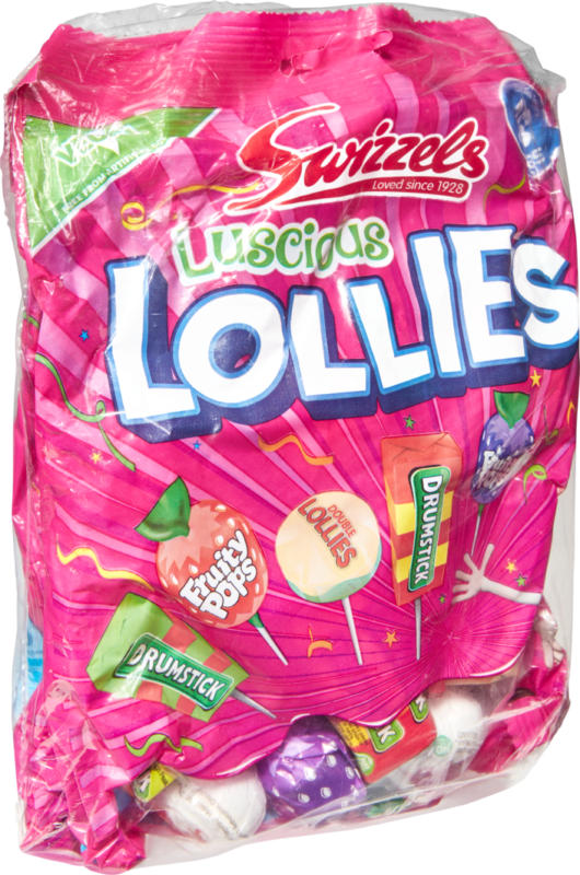 Swizzels Luscious Lollies , 2 x 325 g
