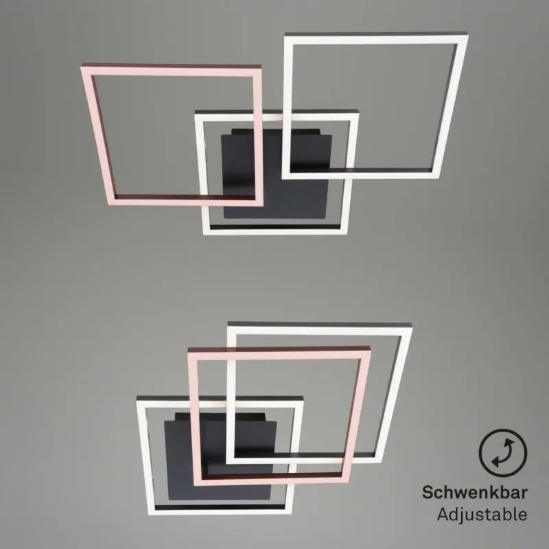 Led-Deckenleuchte 76,3/36,8/7,3 cm